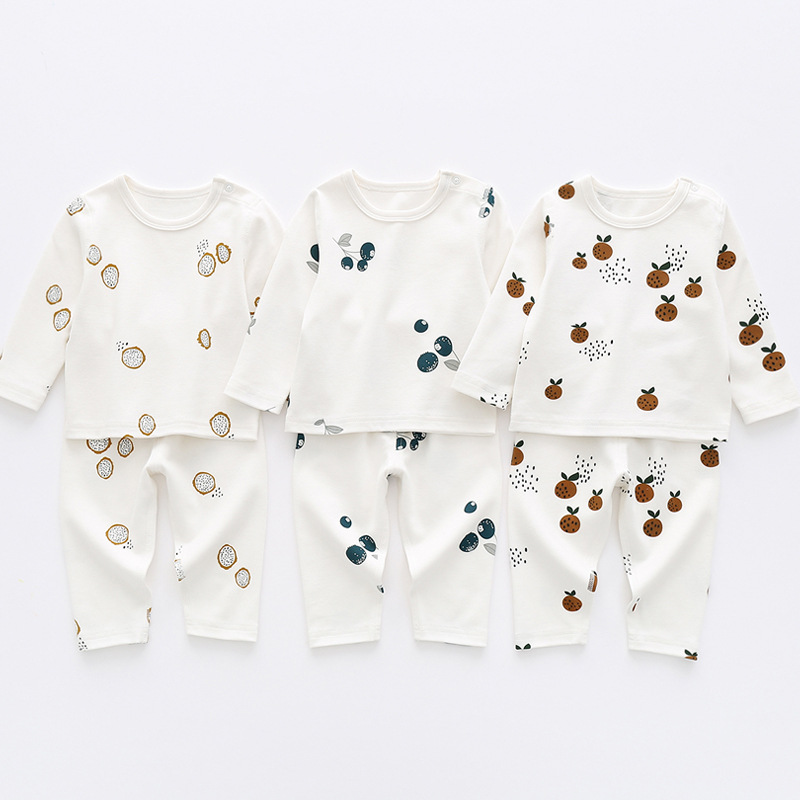 Baby Clothing Organic - 2 шт./комплект, Детские хлопковые пижамы с