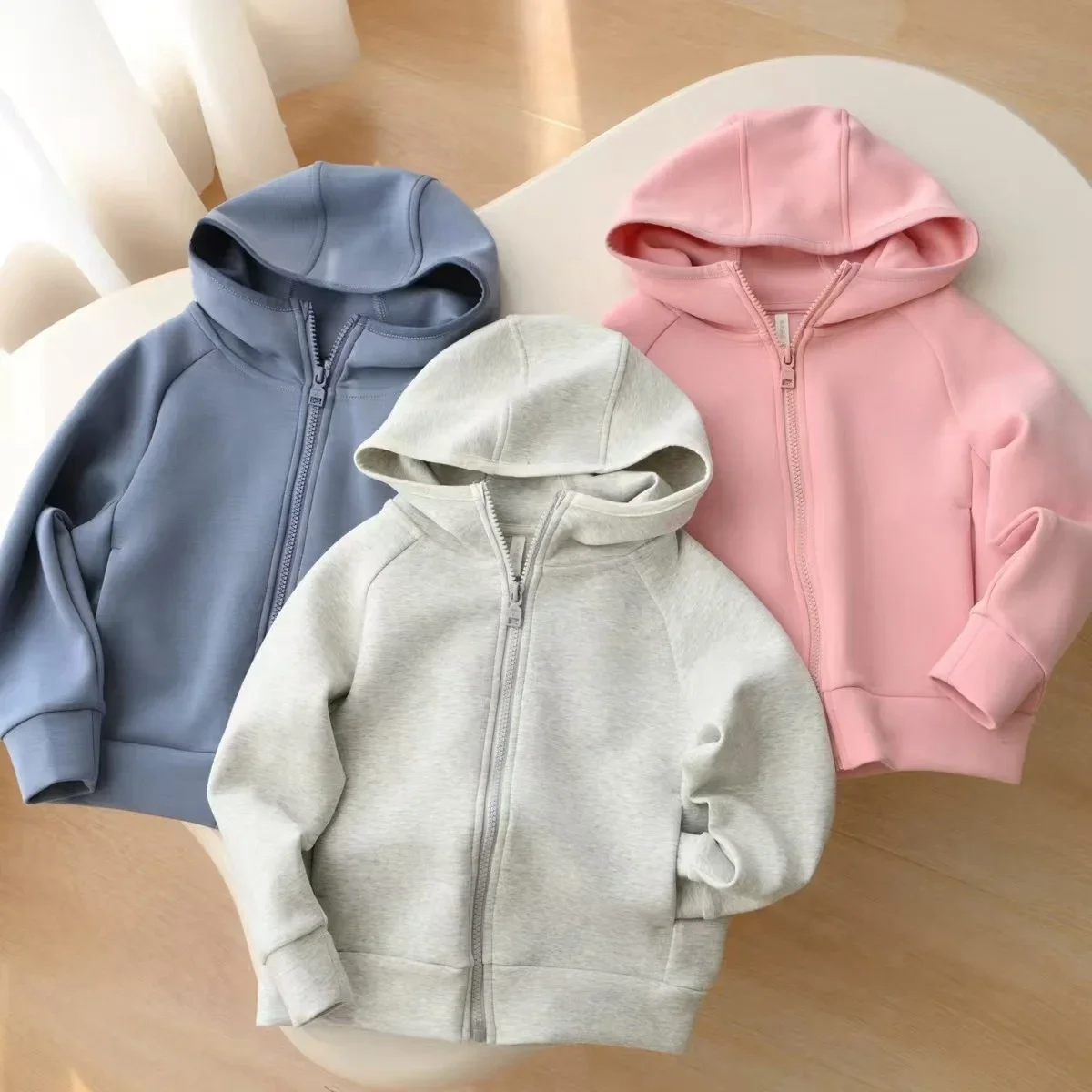 Baby Clothing Zipper - Толстовка с капюшоном для мальчиков, куртка