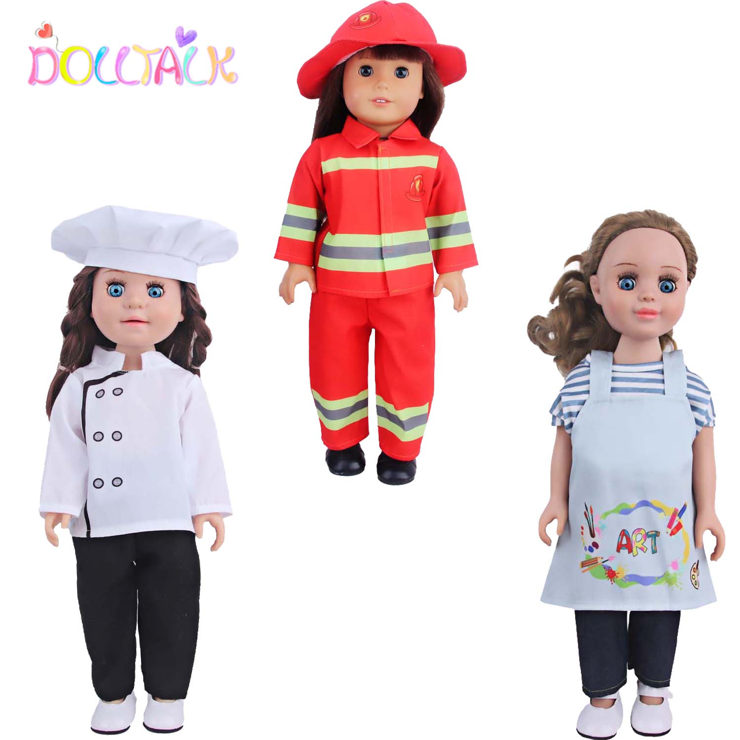 Baby Clothing Outlet - Ролевая американская 18-дюймовая кукла для девочек,