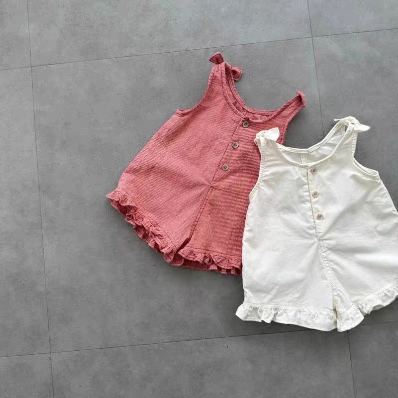 Baby Clothing Onesies - Летний комбинезон для девочек HY2831 с