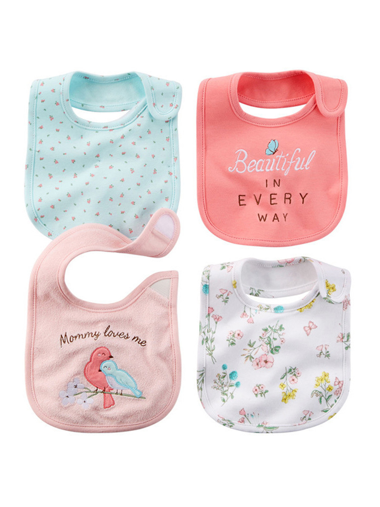 Baby Clothing For Girls - Детские нагрудники из 100% хлопка, водонепроницаемая