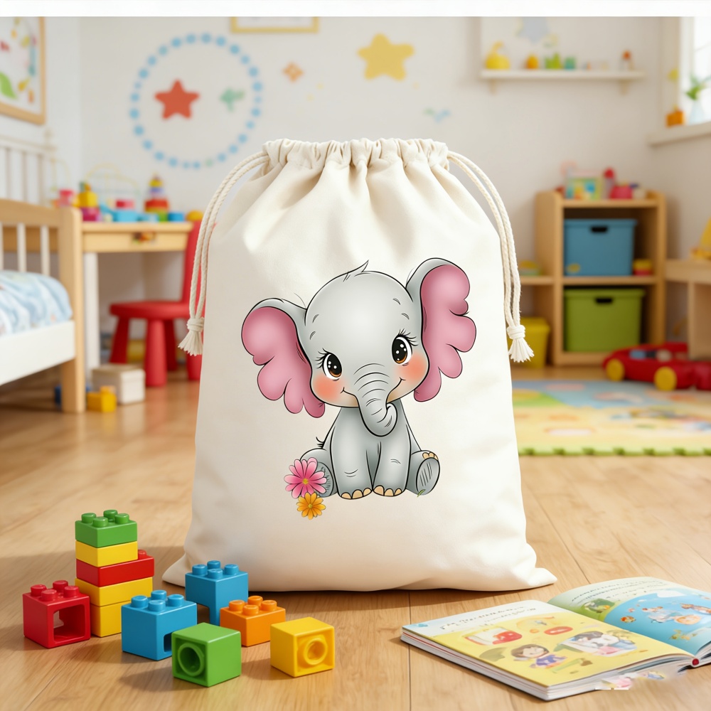 Мешочек на шнурке с индивидуал – обзор и цена Baby Clothing Elephant