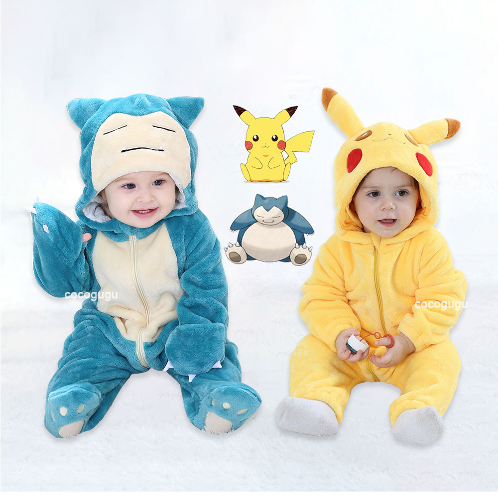 Костюм покемона для детей 0-5  – обзор и цена Baby Clothing Onesies