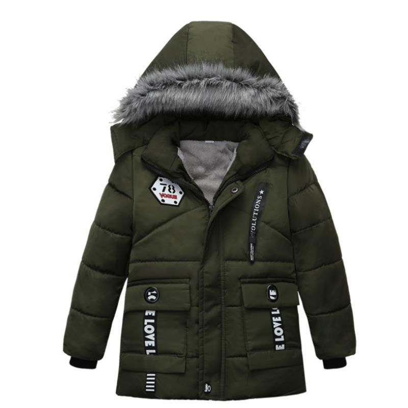 Детская зимняя куртка хлопкова – обзор и цена Baby Clothing Zipper