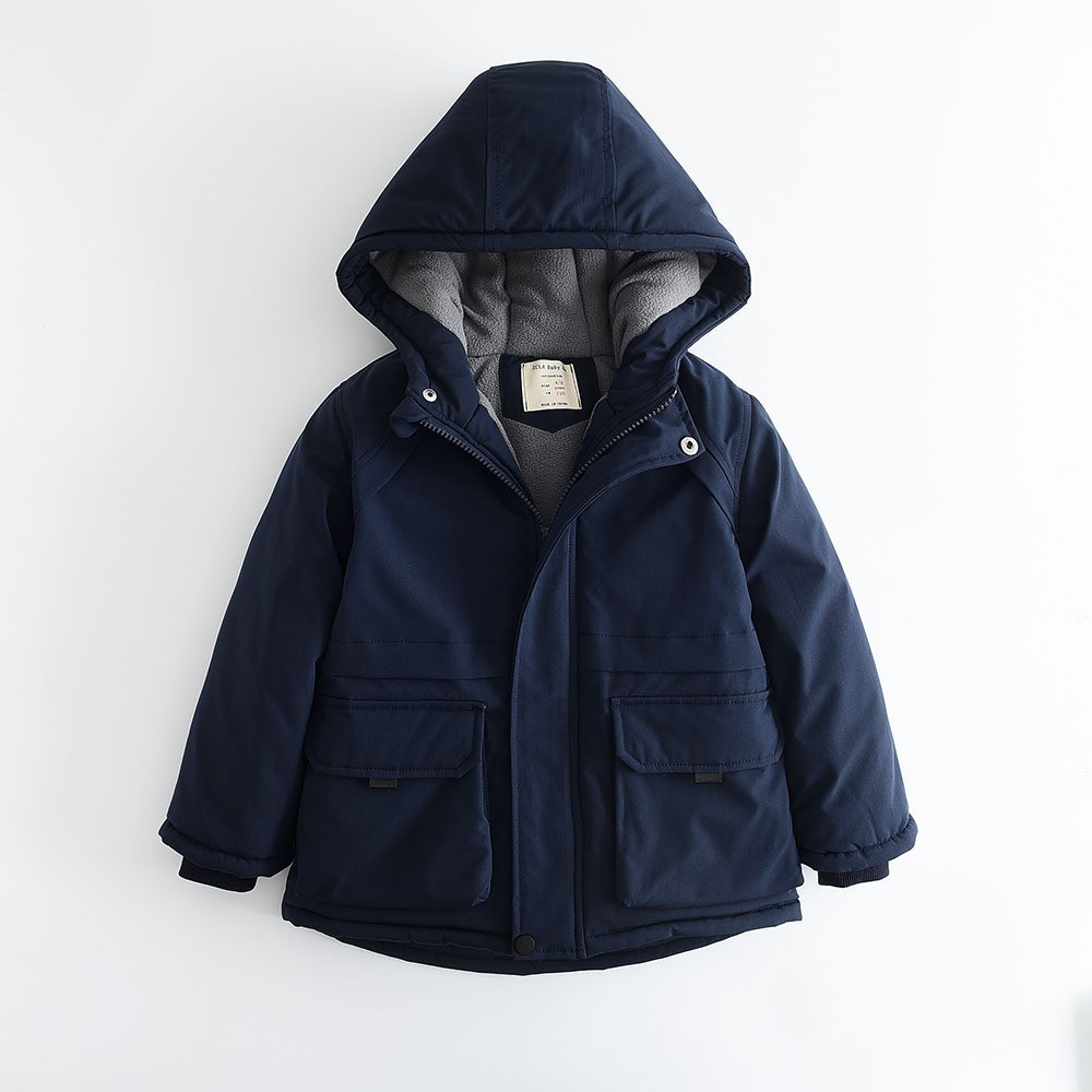 Зимняя хлопковая куртка для ма – обзор и цена Baby Clothing Zipper