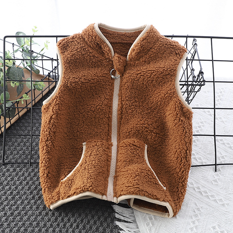 Фланелевый жилет для мальчиков – обзор и цена Baby Clothing Zipper